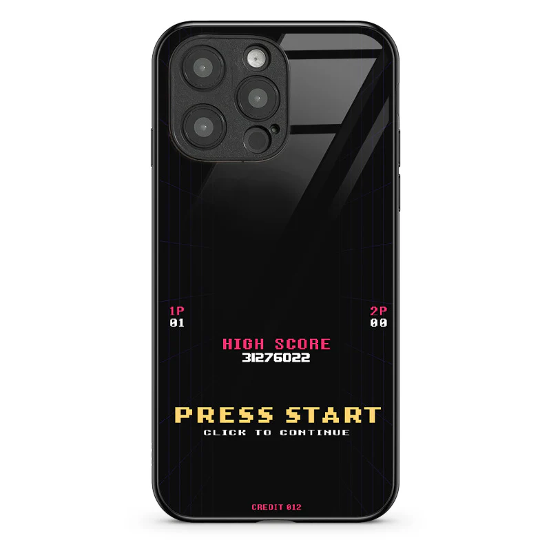 Glass Phone Case Press Start - Image 56