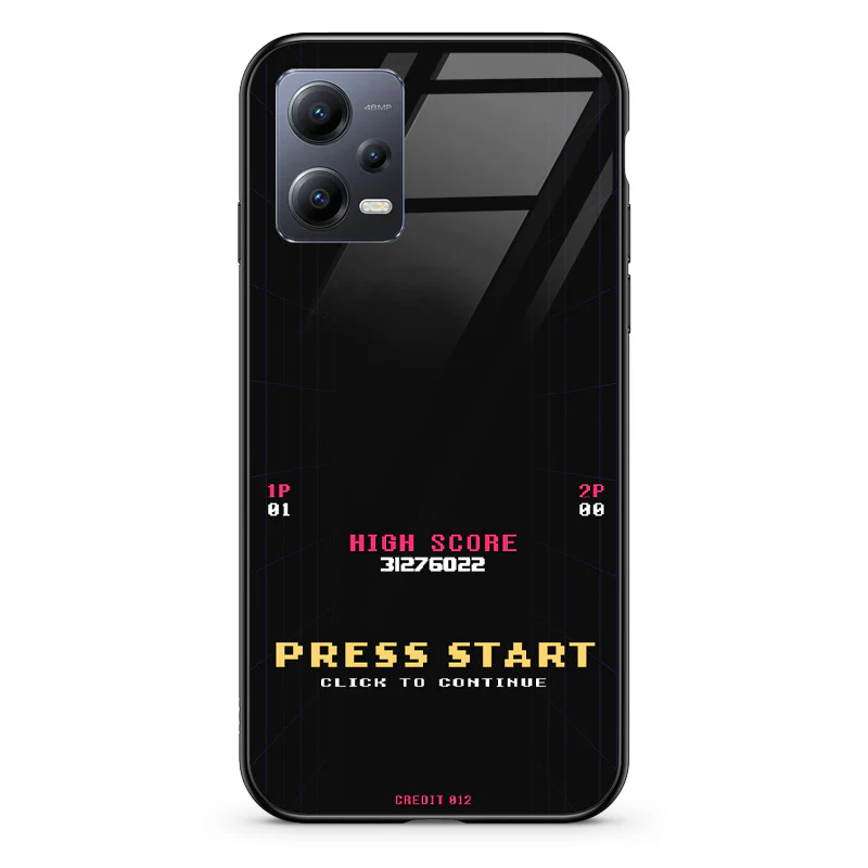 Glass Phone Case Press Start - Image 76