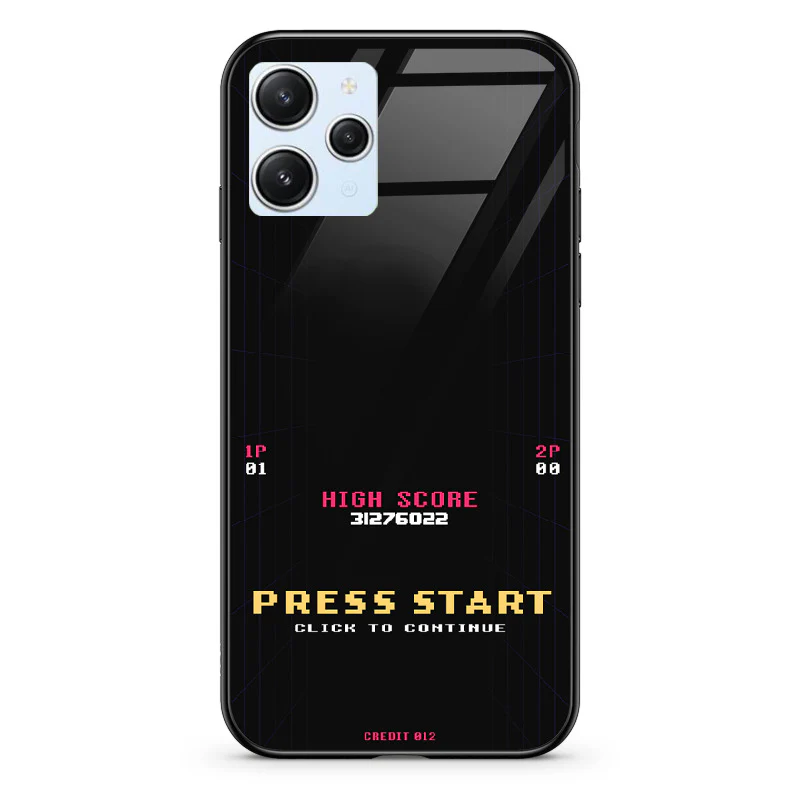 Glass Phone Case Press Start - Image 79
