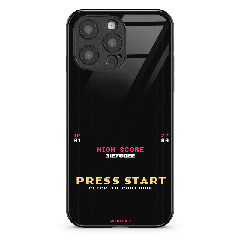 Glass Phone Case Press Start - Image 80