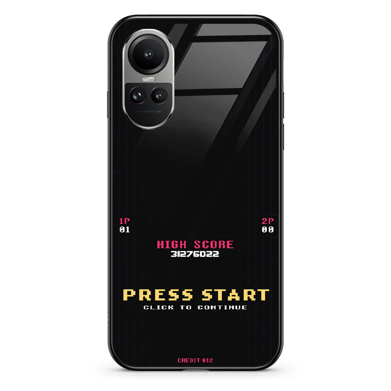 Glass Phone Case Press Start - Image 97