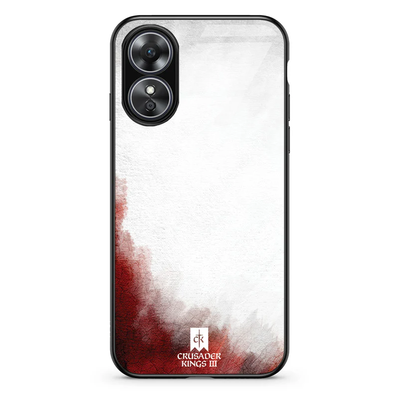 Glass Phone Case Red & White Banner - Image 100