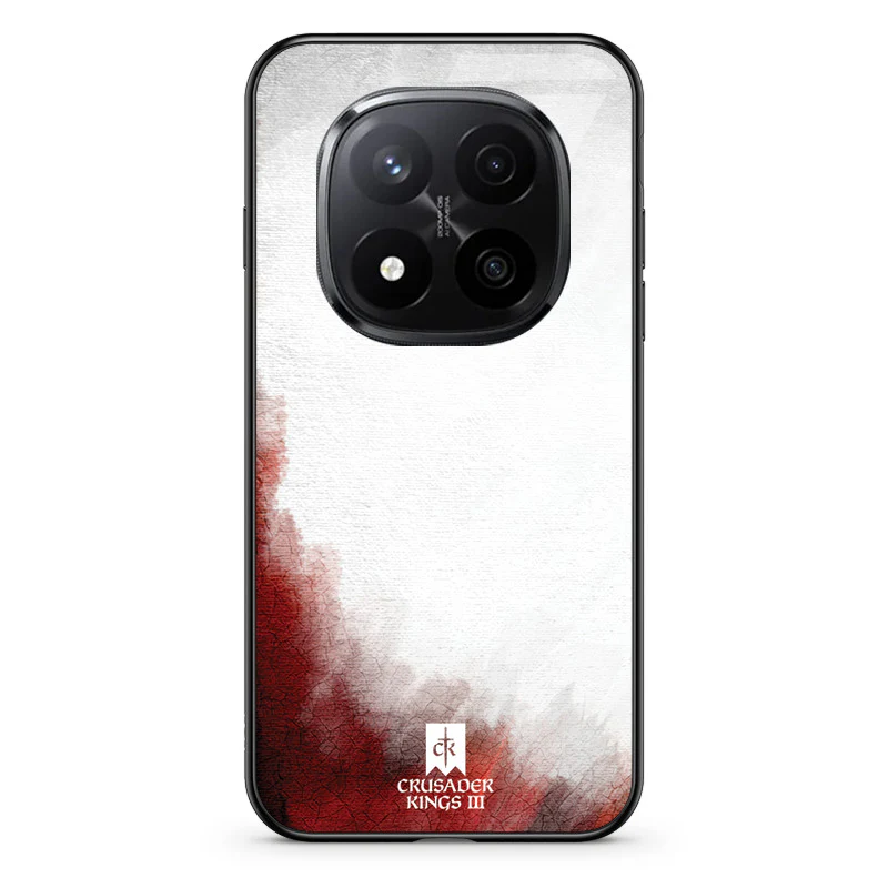 Glass Phone Case Red & White Banner - Image 142