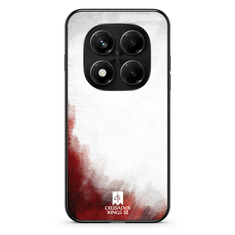 Glass Phone Case Red & White Banner - Image 143