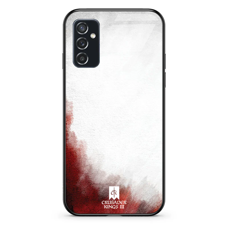 Glass Phone Case Red & White Banner - Image 26