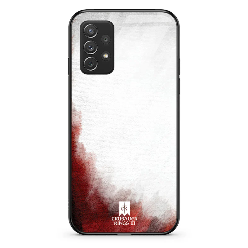 Glass Phone Case Red & White Banner - Image 35