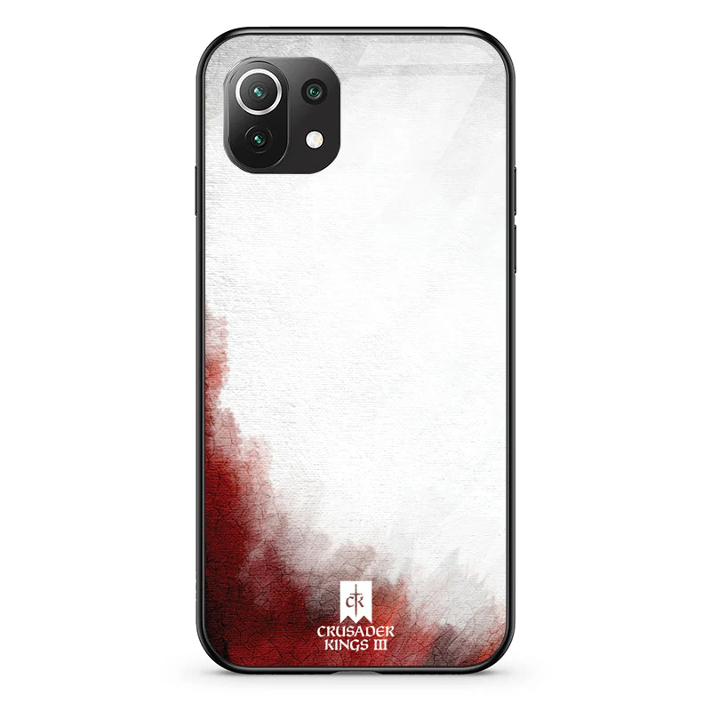 Glass Phone Case Red & White Banner - Image 40