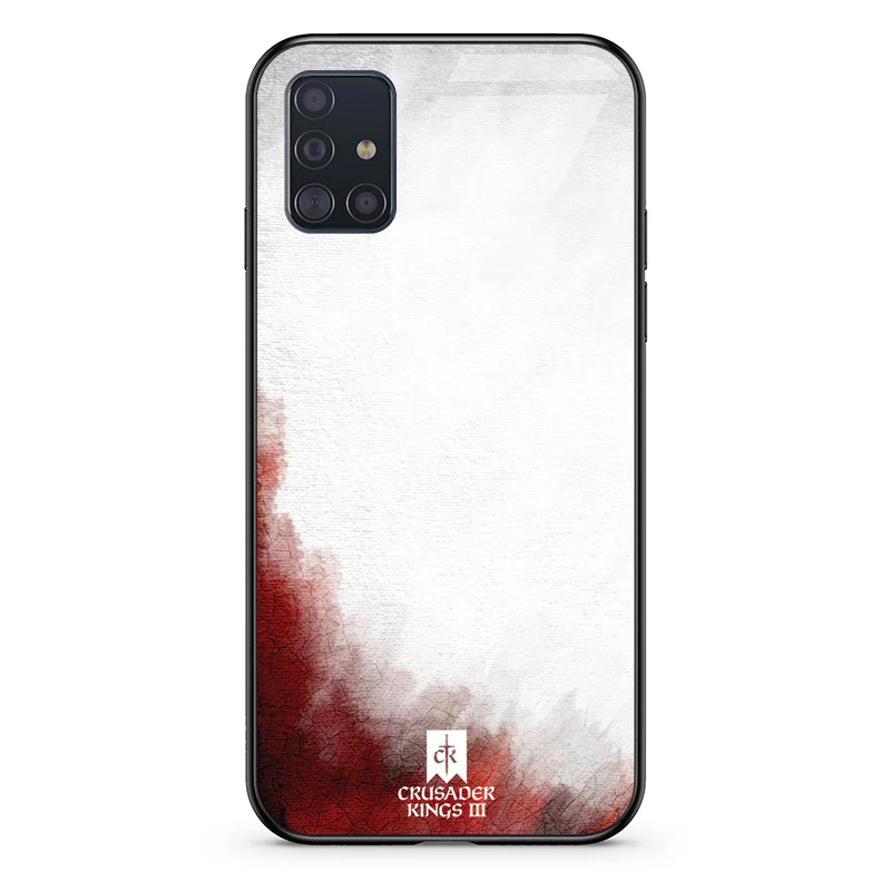 Glass Phone Case Red & White Banner - Image 61