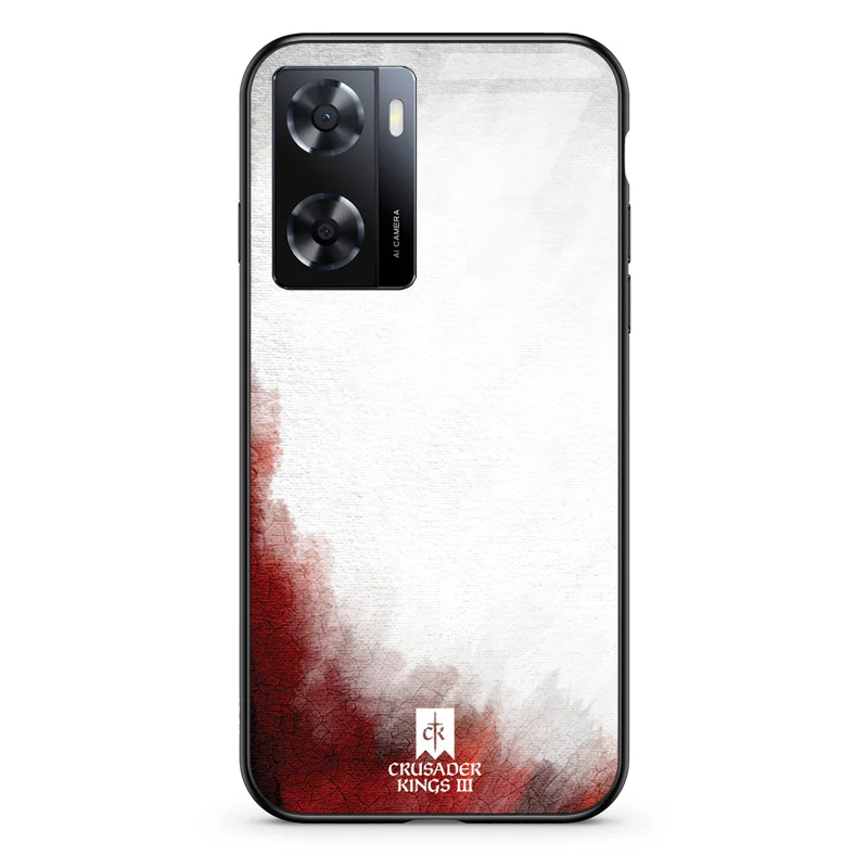 Glass Phone Case Red & White Banner - Image 73
