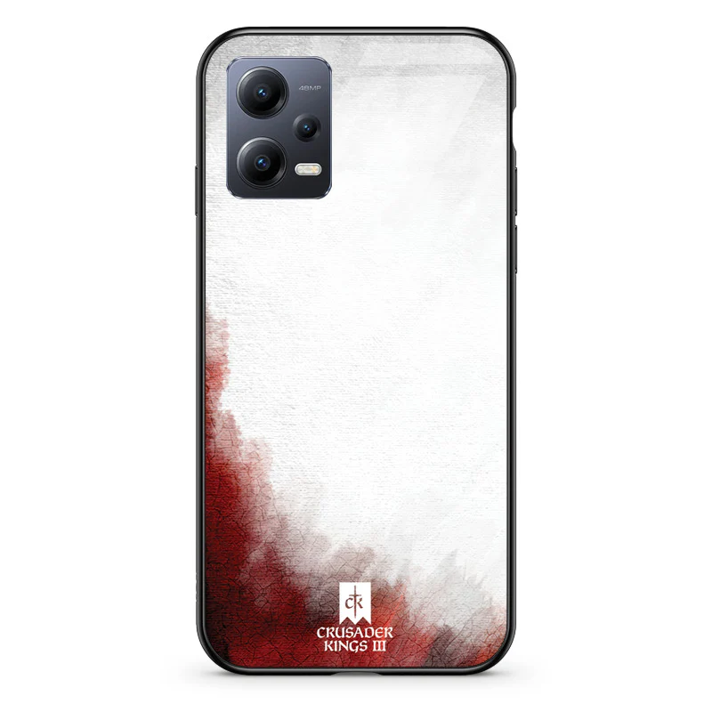 Glass Phone Case Red & White Banner - Image 76