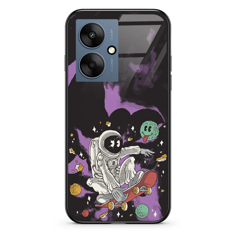 Glass Phone Case Skater Astronaut - Image 104
