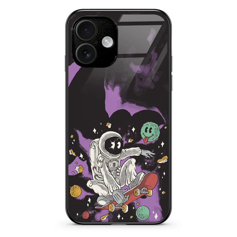Glass Phone Case Skater Astronaut - Image 109