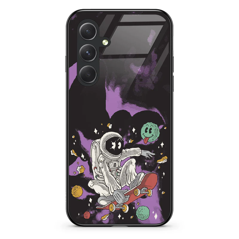 Glass Phone Case Skater Astronaut - Image 113