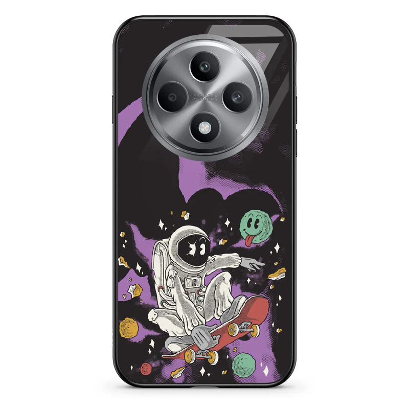 Glass Phone Case Skater Astronaut - Image 114
