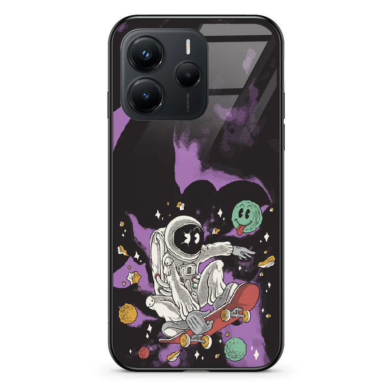 Glass Phone Case Skater Astronaut - Image 122