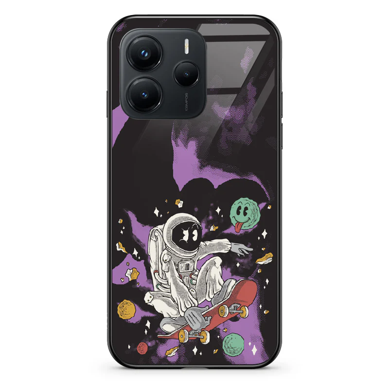 Glass Phone Case Skater Astronaut - Image 127