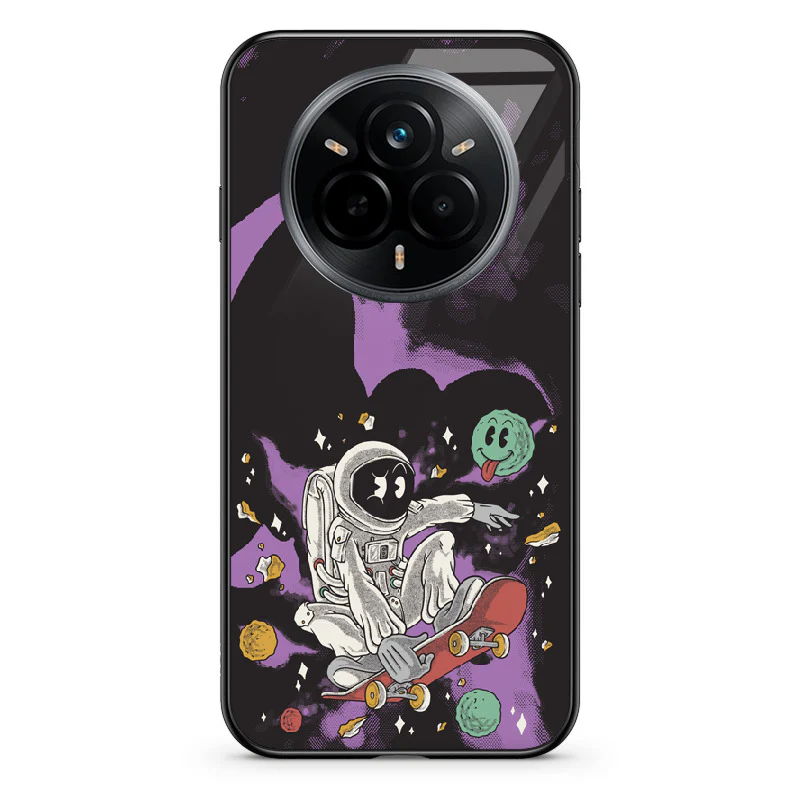 Glass Phone Case Skater Astronaut - Image 129