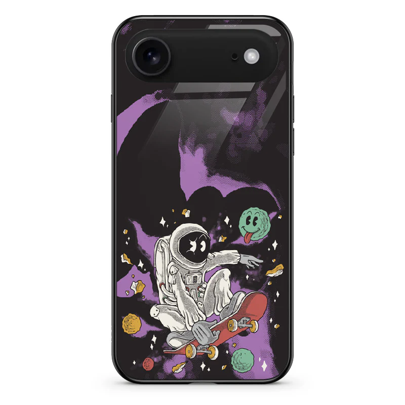 Glass Phone Case Skater Astronaut - Image 132