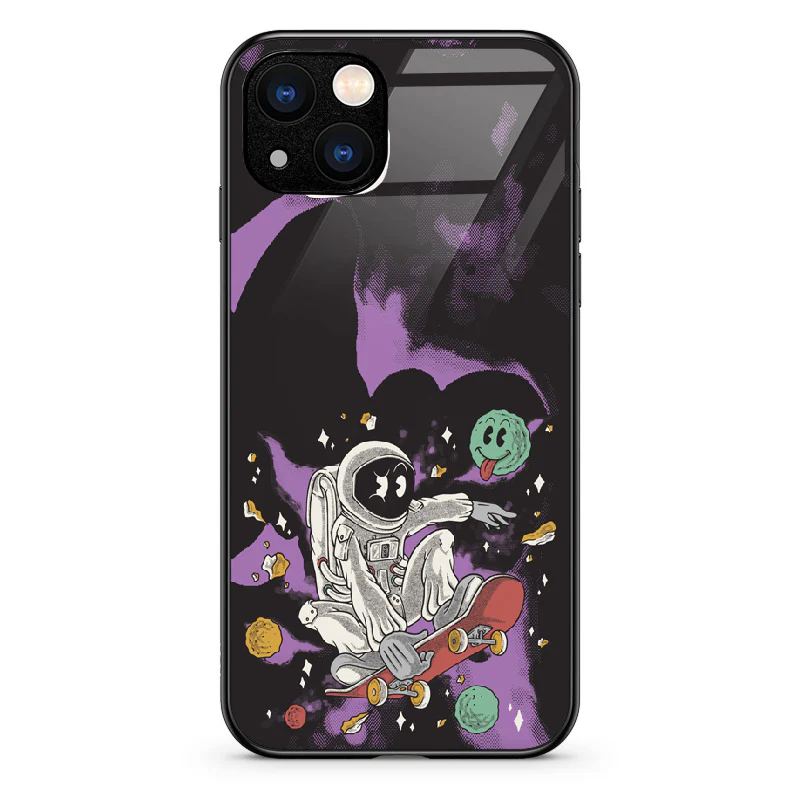 Glass Phone Case Skater Astronaut - Image 32