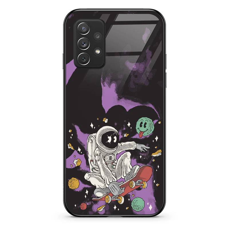 Glass Phone Case Skater Astronaut - Image 43