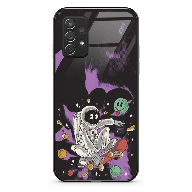 Glass Phone Case Skater Astronaut - Image 44