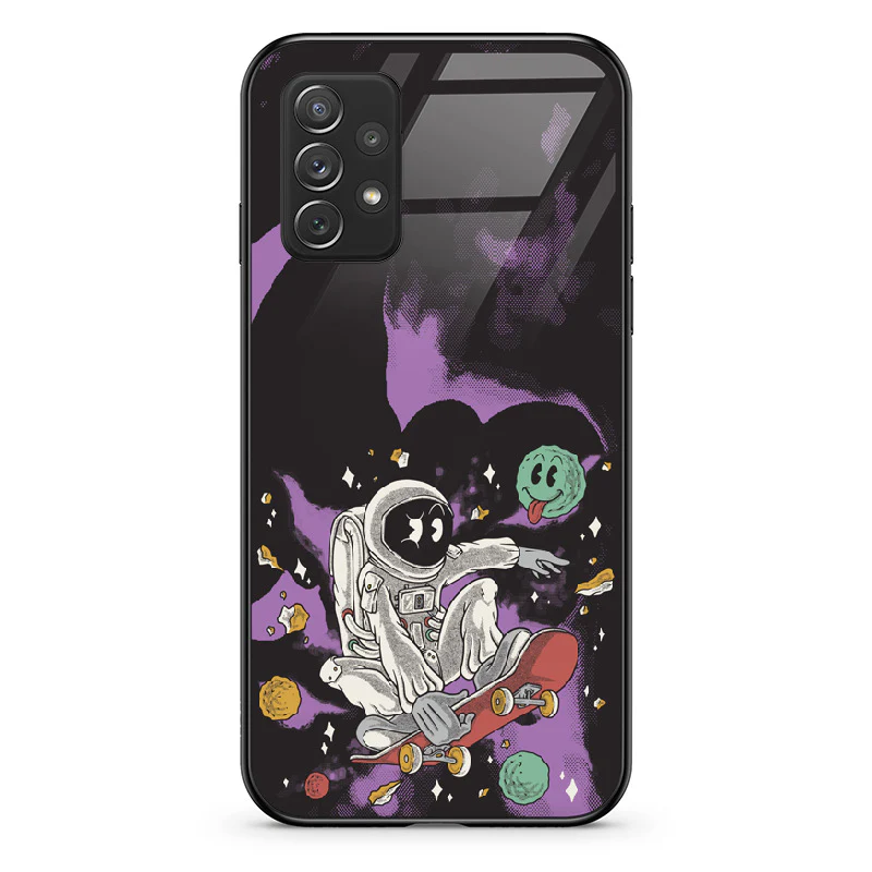 Glass Phone Case Skater Astronaut - Image 49