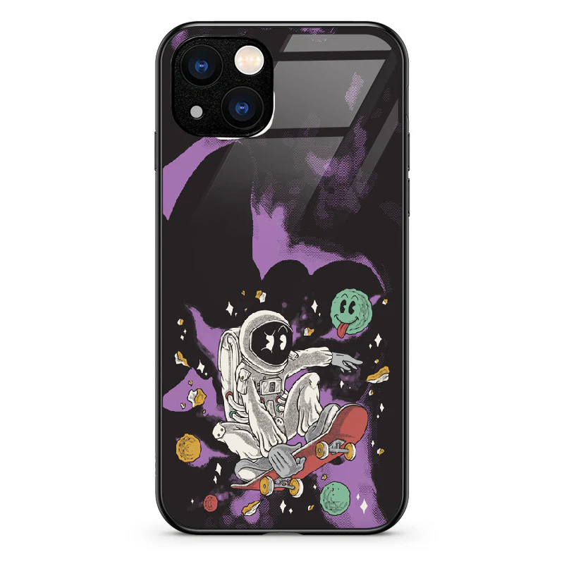Glass Phone Case Skater Astronaut - Image 55