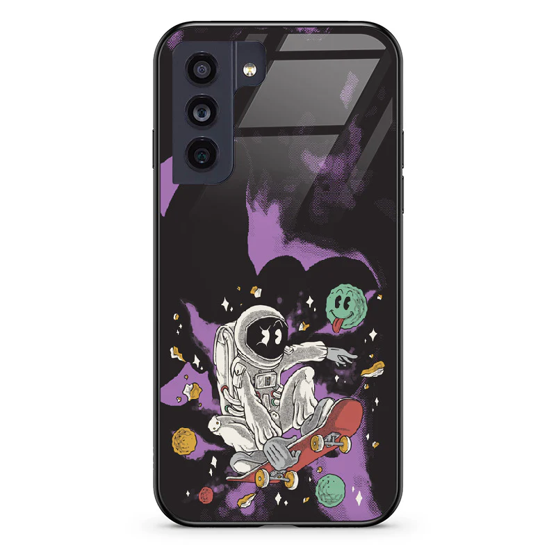 Glass Phone Case Skater Astronaut - Image 57