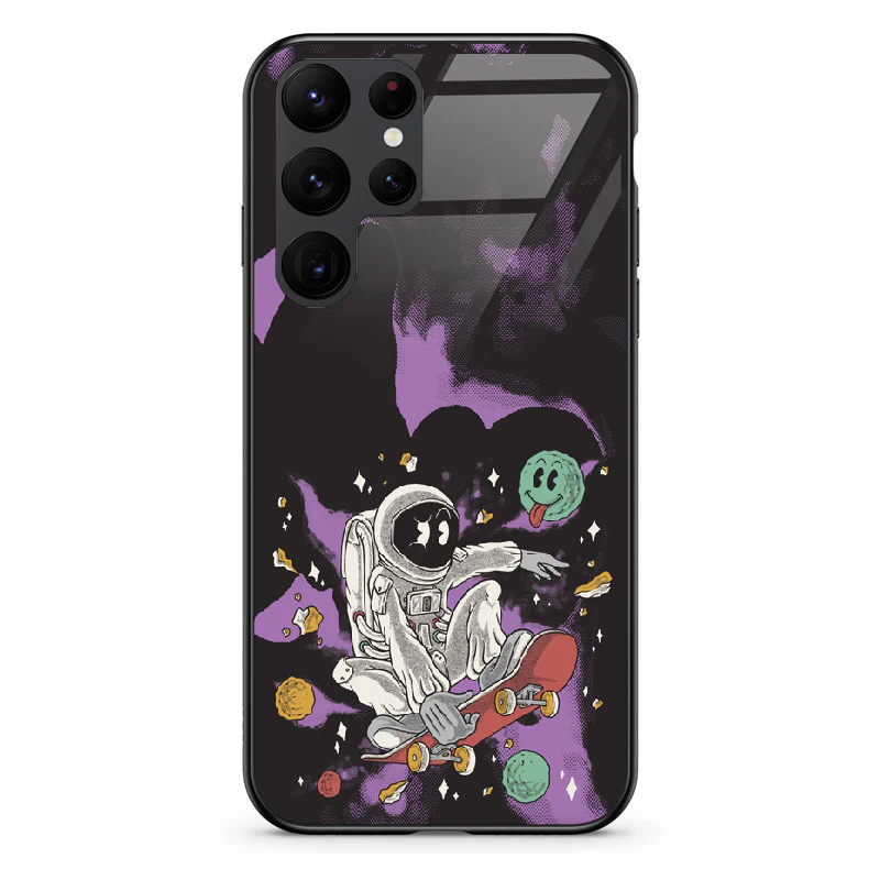Glass Phone Case Skater Astronaut - Image 58