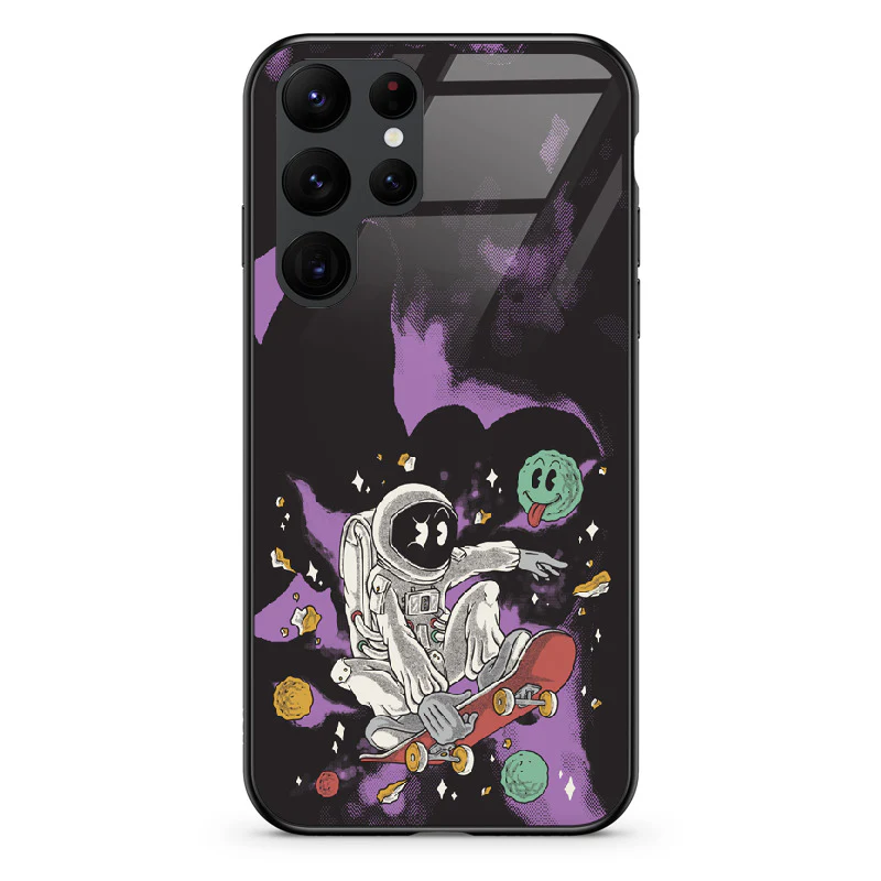 Glass Phone Case Skater Astronaut - Image 65