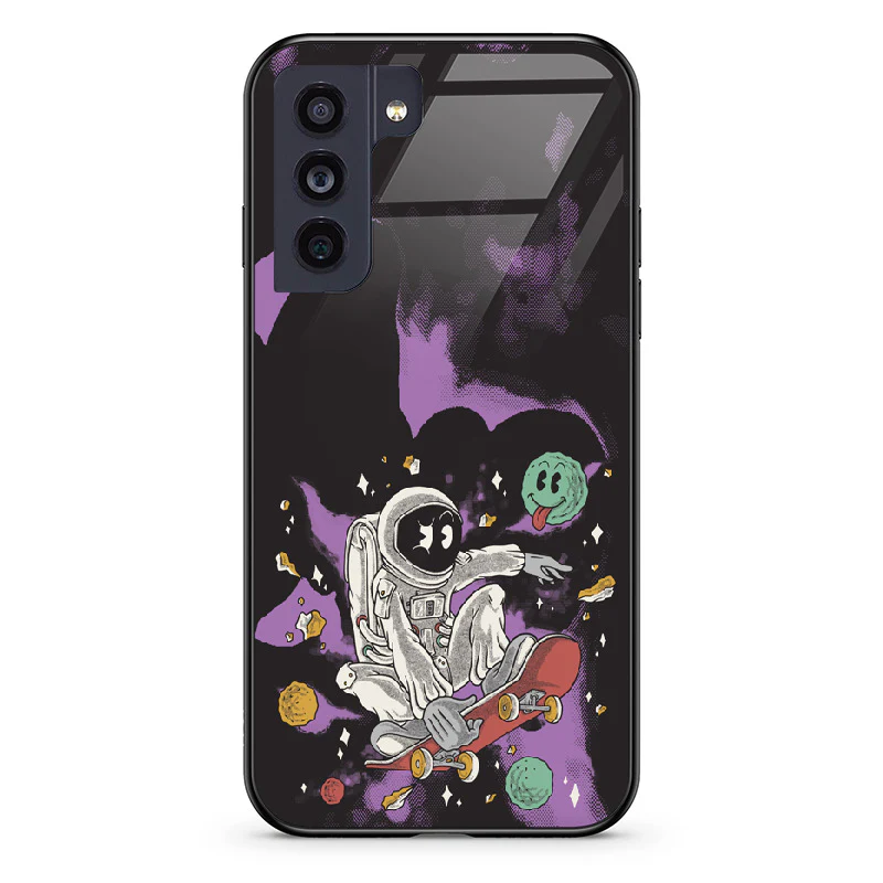 Glass Phone Case Skater Astronaut - Image 66