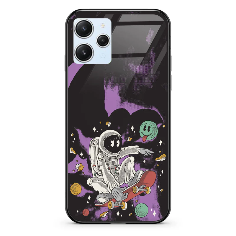 Glass Phone Case Skater Astronaut - Image 79