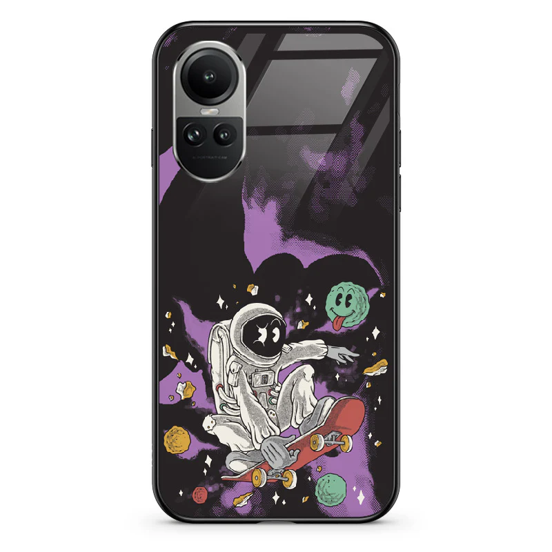Glass Phone Case Skater Astronaut - Image 96