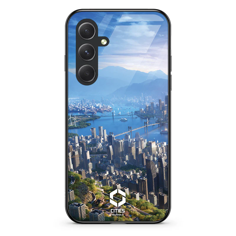 Glass Phone Case Skyline Bay - Image 124