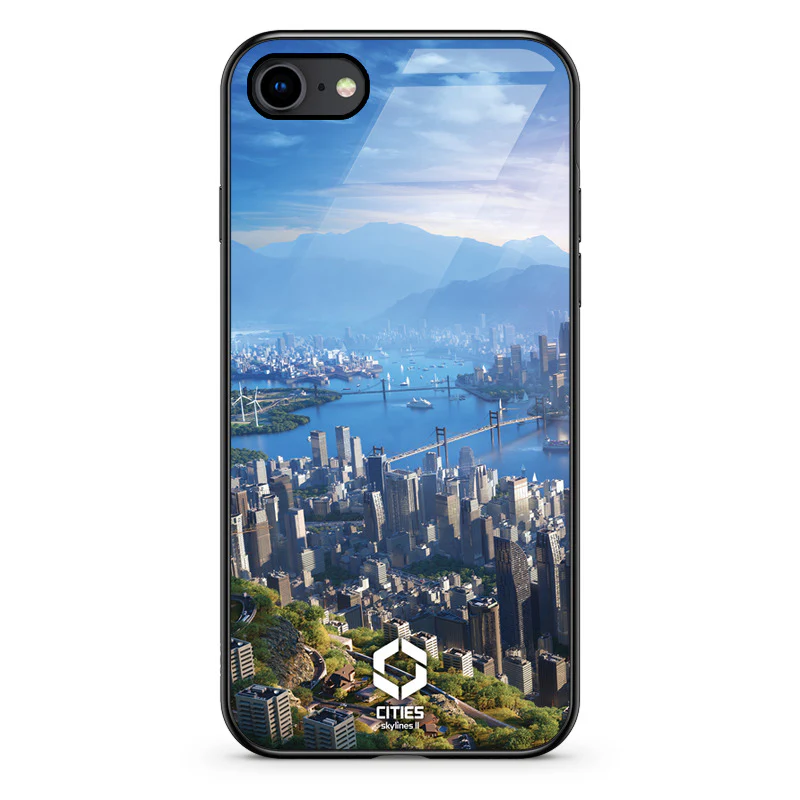 Glass Phone Case Skyline Bay - Image 128