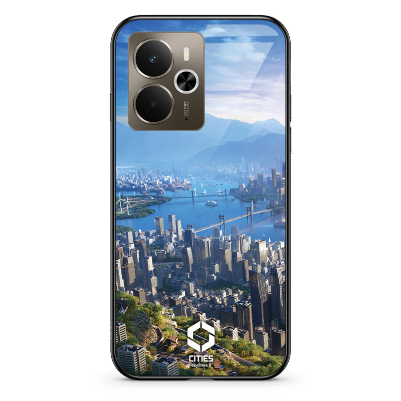 Glass Phone Case Skyline Bay - Image 130