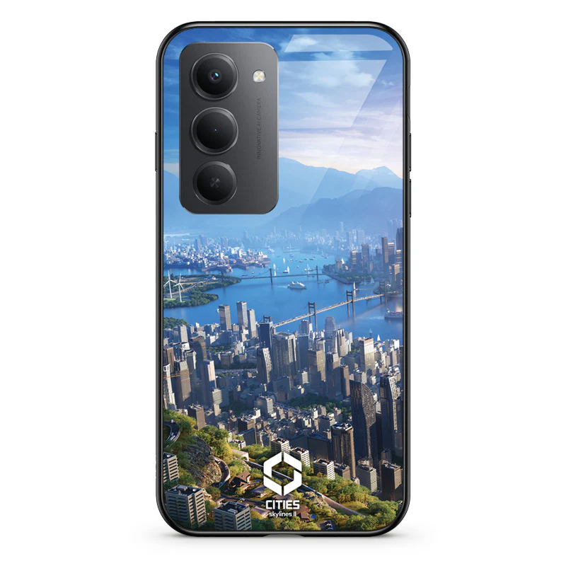 Glass Phone Case Skyline Bay - Image 136