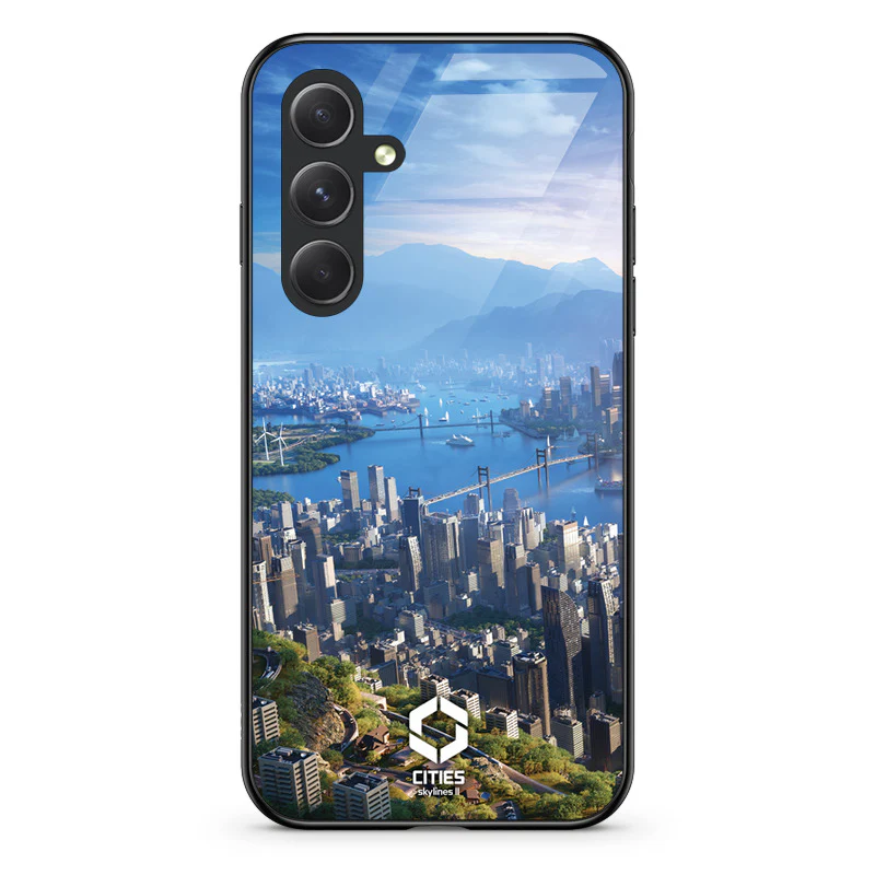 Glass Phone Case Skyline Bay - Image 138
