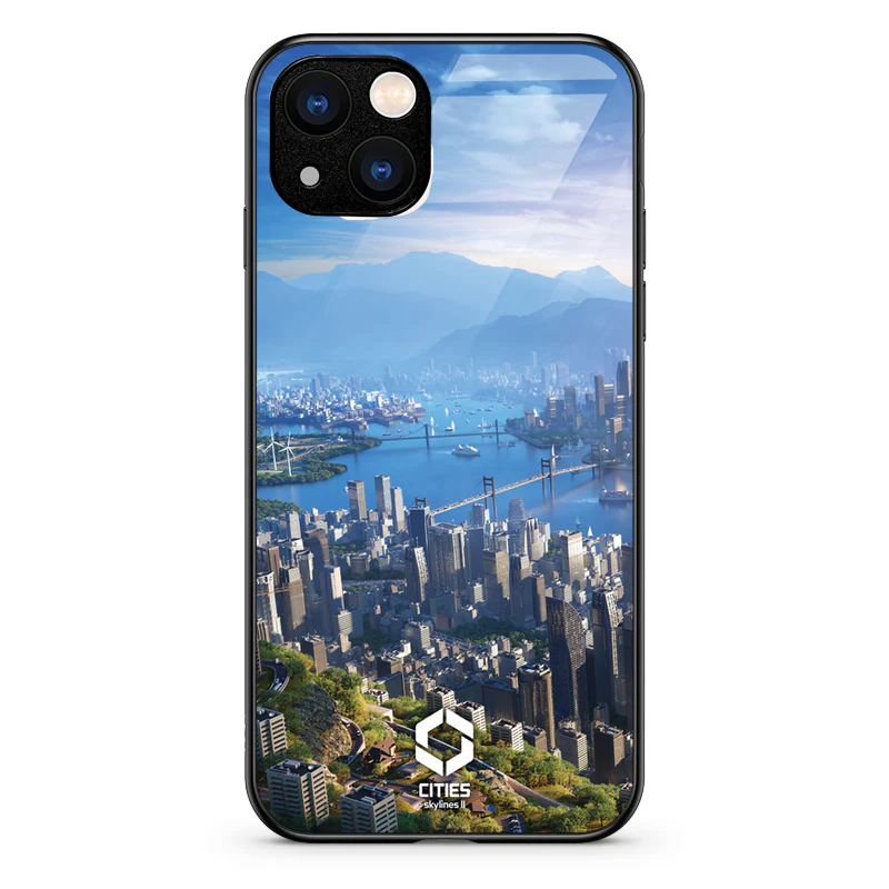 Glass Phone Case Skyline Bay - Image 32