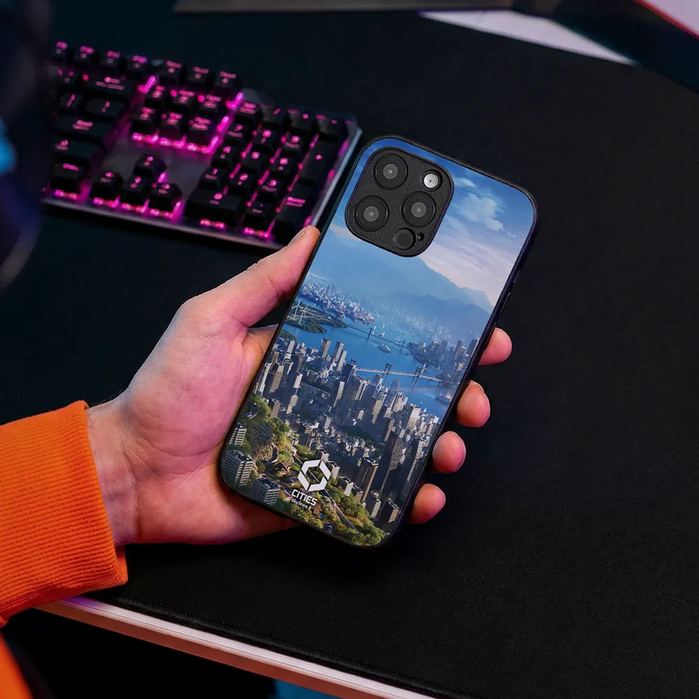 Glass Phone Case Skyline Bay - Image 5