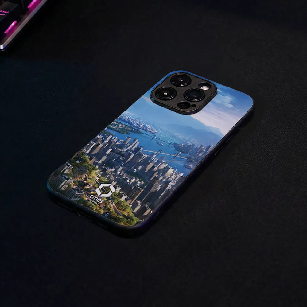 Glass Phone Case Skyline Bay - Image 7