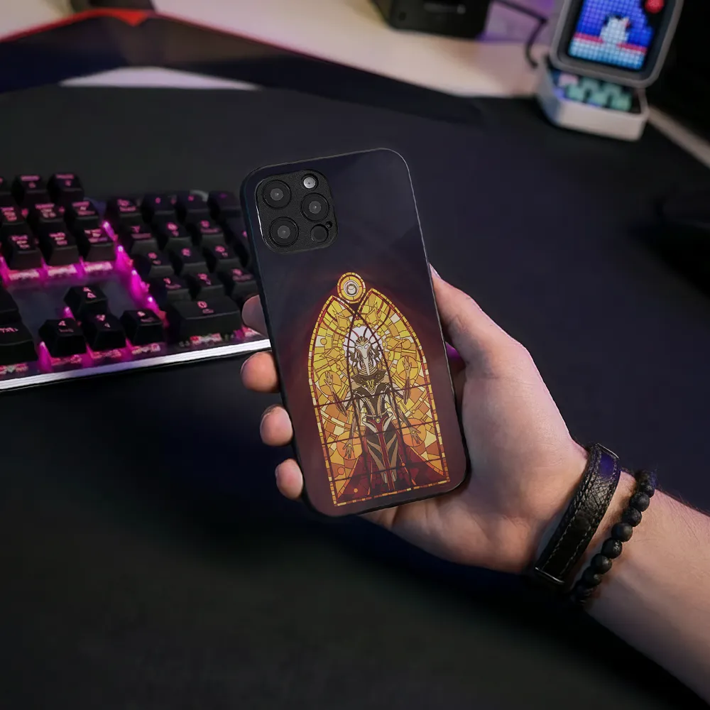 Glass Phone Case Synth Queen - Image 6