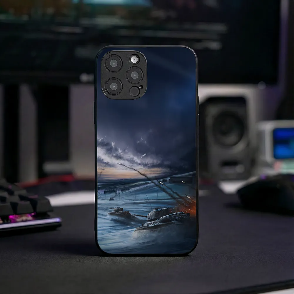 Glass Phone Case T-34