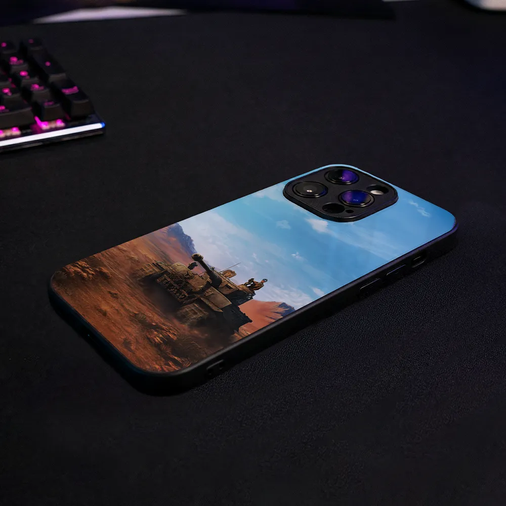 Glass Phone Case Tiger Tank - Image 10
