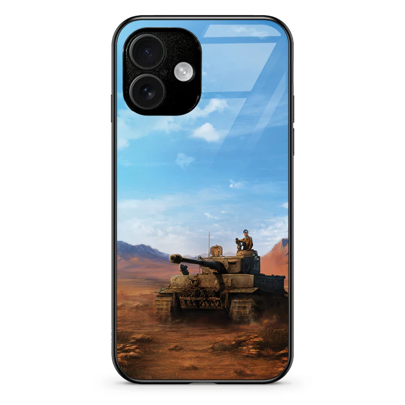 Glass Phone Case Tiger Tank - Image 109