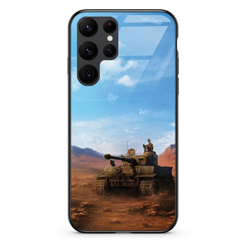 Glass Phone Case Tiger Tank - Image 119