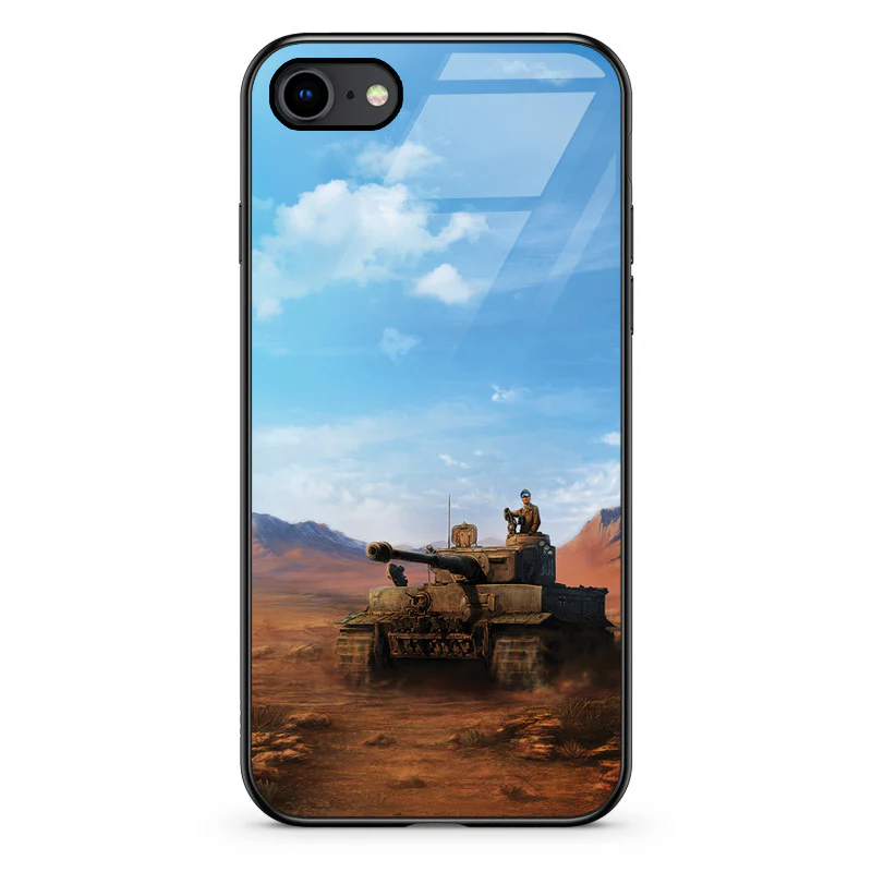 Glass Phone Case Tiger Tank - Image 128