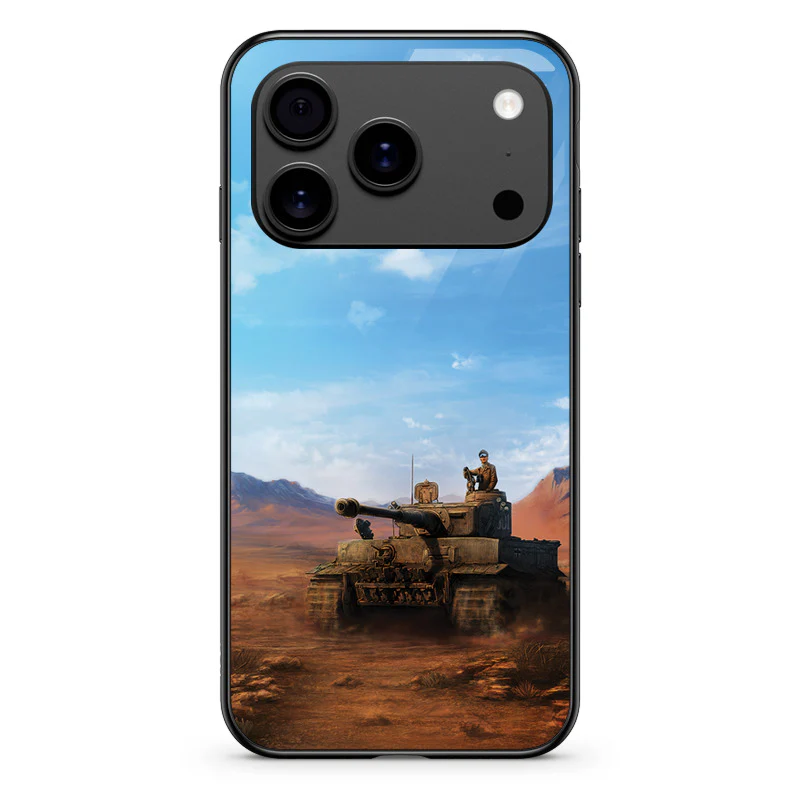 Glass Phone Case Tiger Tank - Image 133