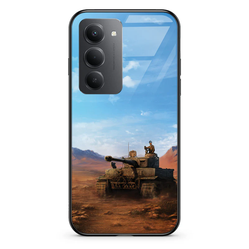 Glass Phone Case Tiger Tank - Image 137