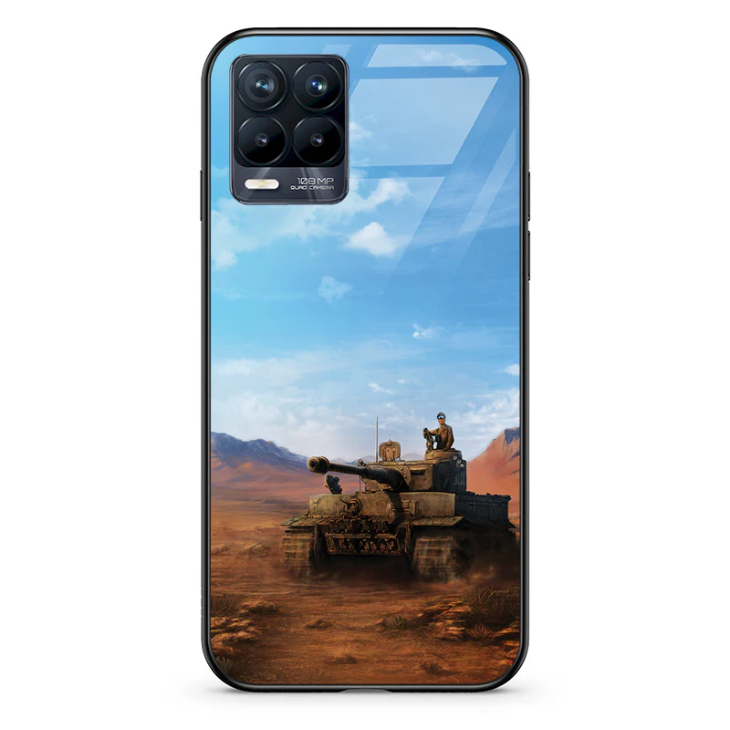 Glass Phone Case Tiger Tank - Image 29
